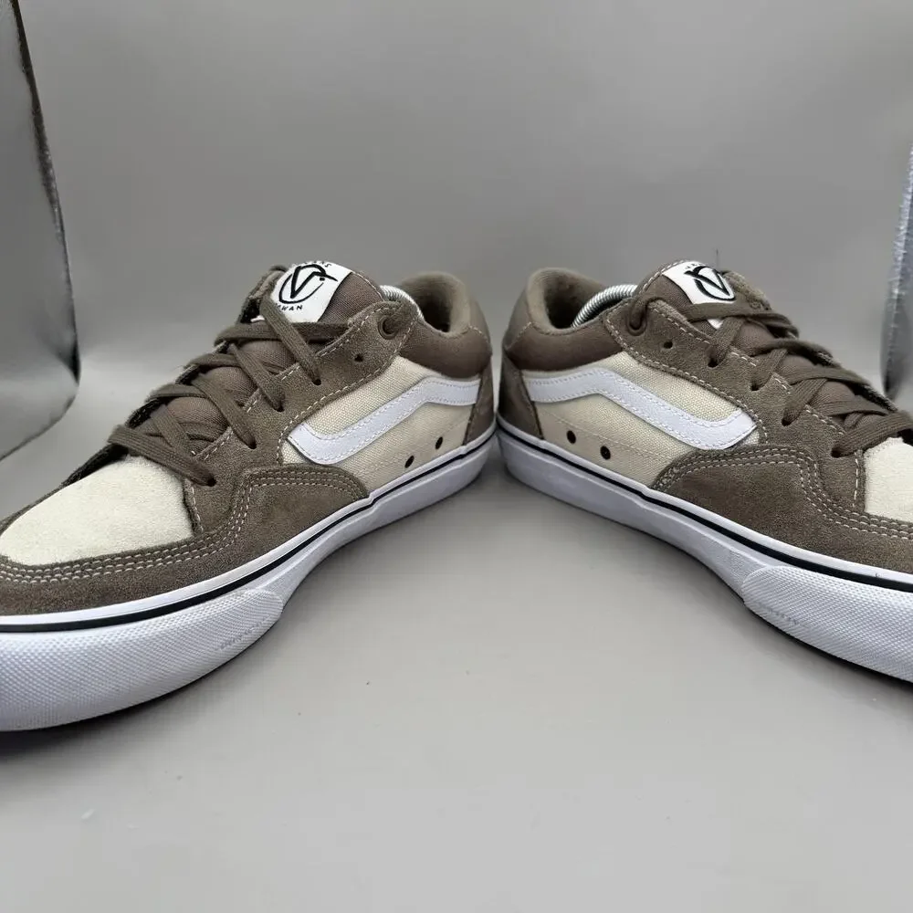 Vans Rowan Skate Shoes Mens 10.5 Walnut Suede ProCush Skateboarding Sneakers